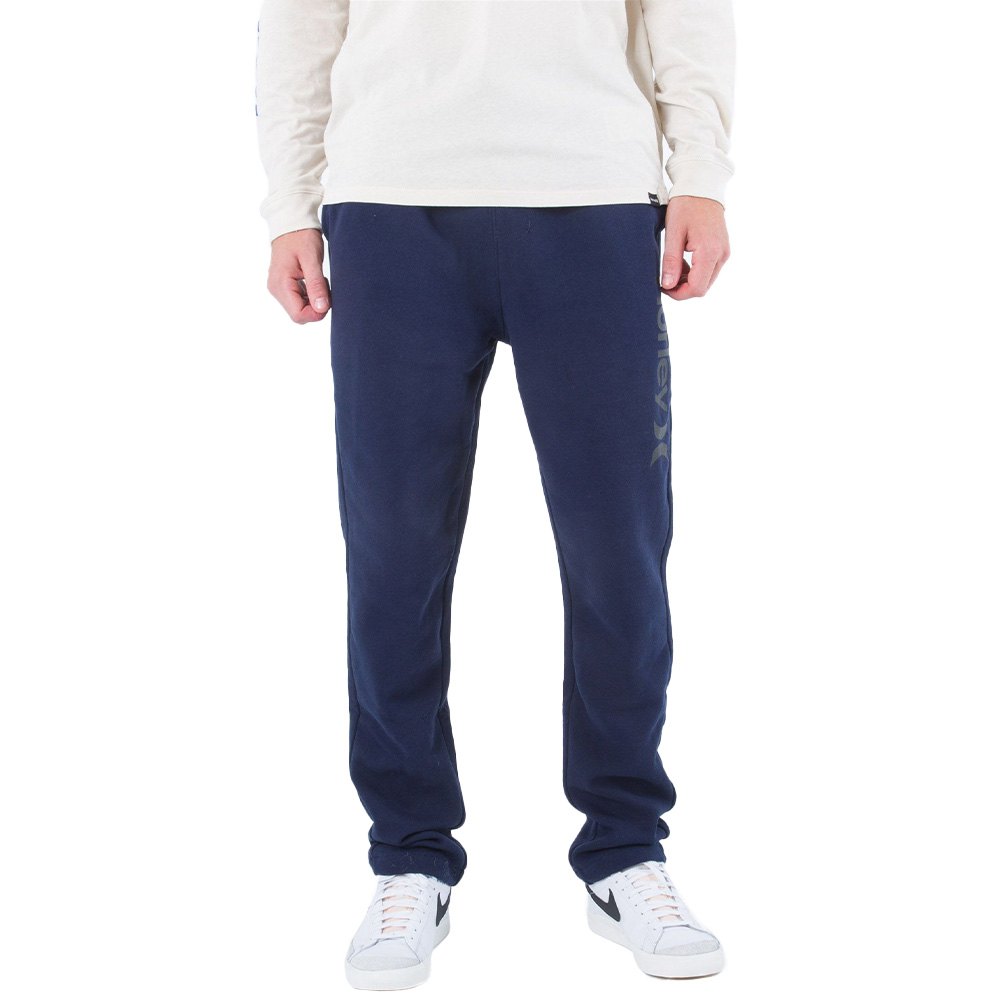 hurley one&only sweat pants bleu s homme
