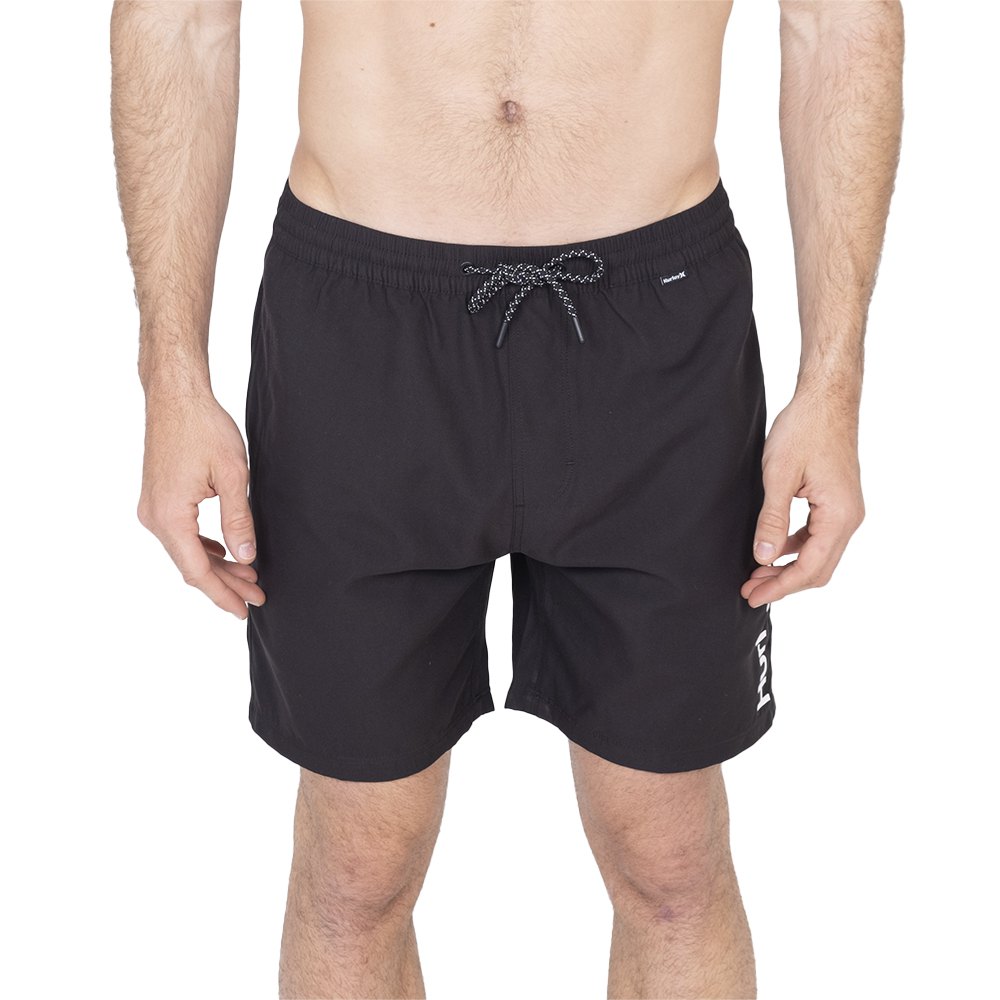 hurley solid swimming shorts noir xl homme
