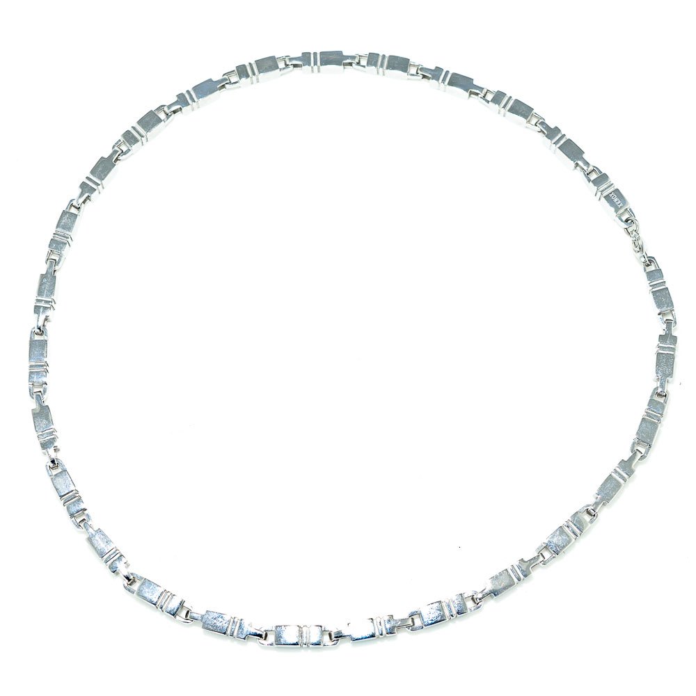 xenox x1421 necklace argenté  homme