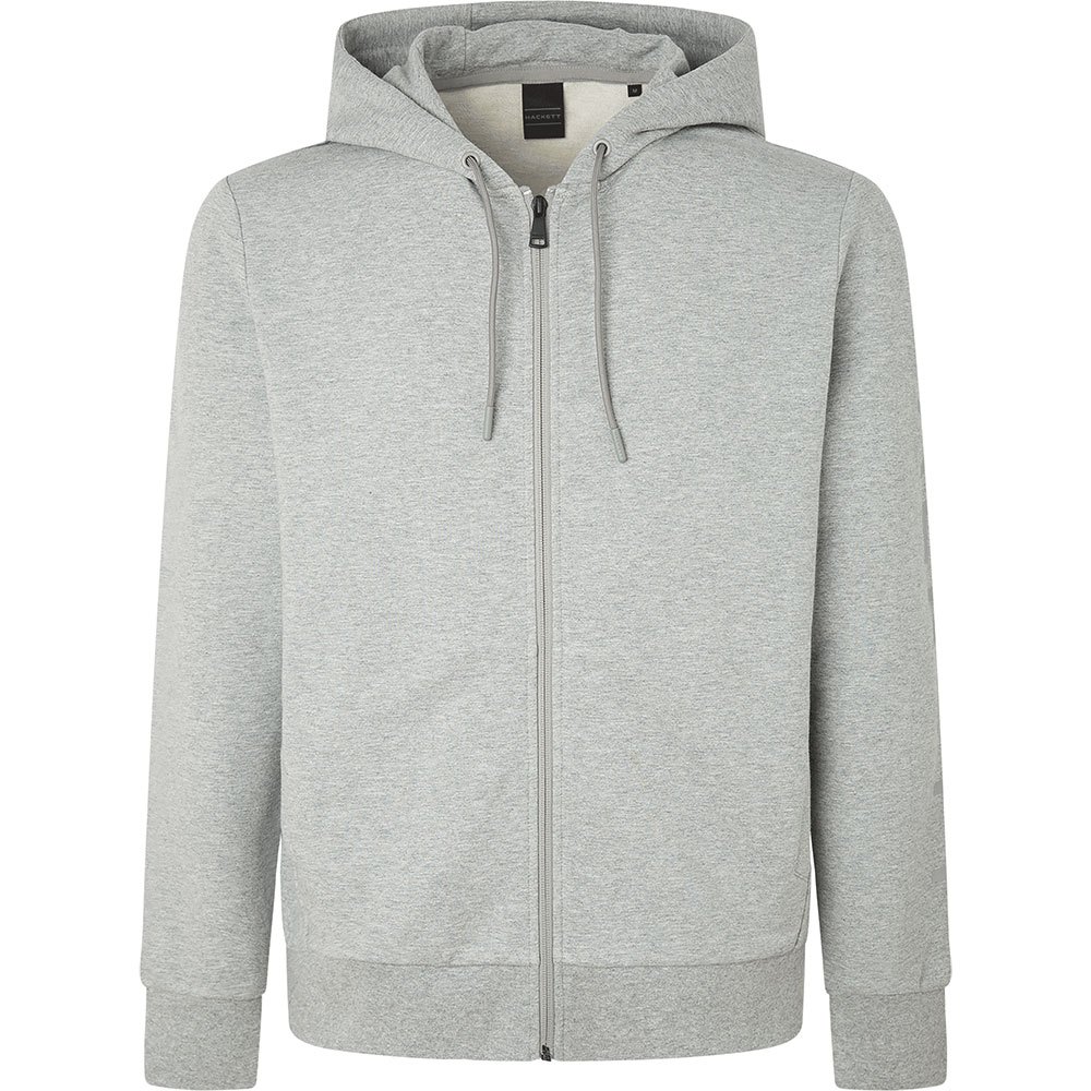 hackett essential full zip sweatshirt gris xl homme