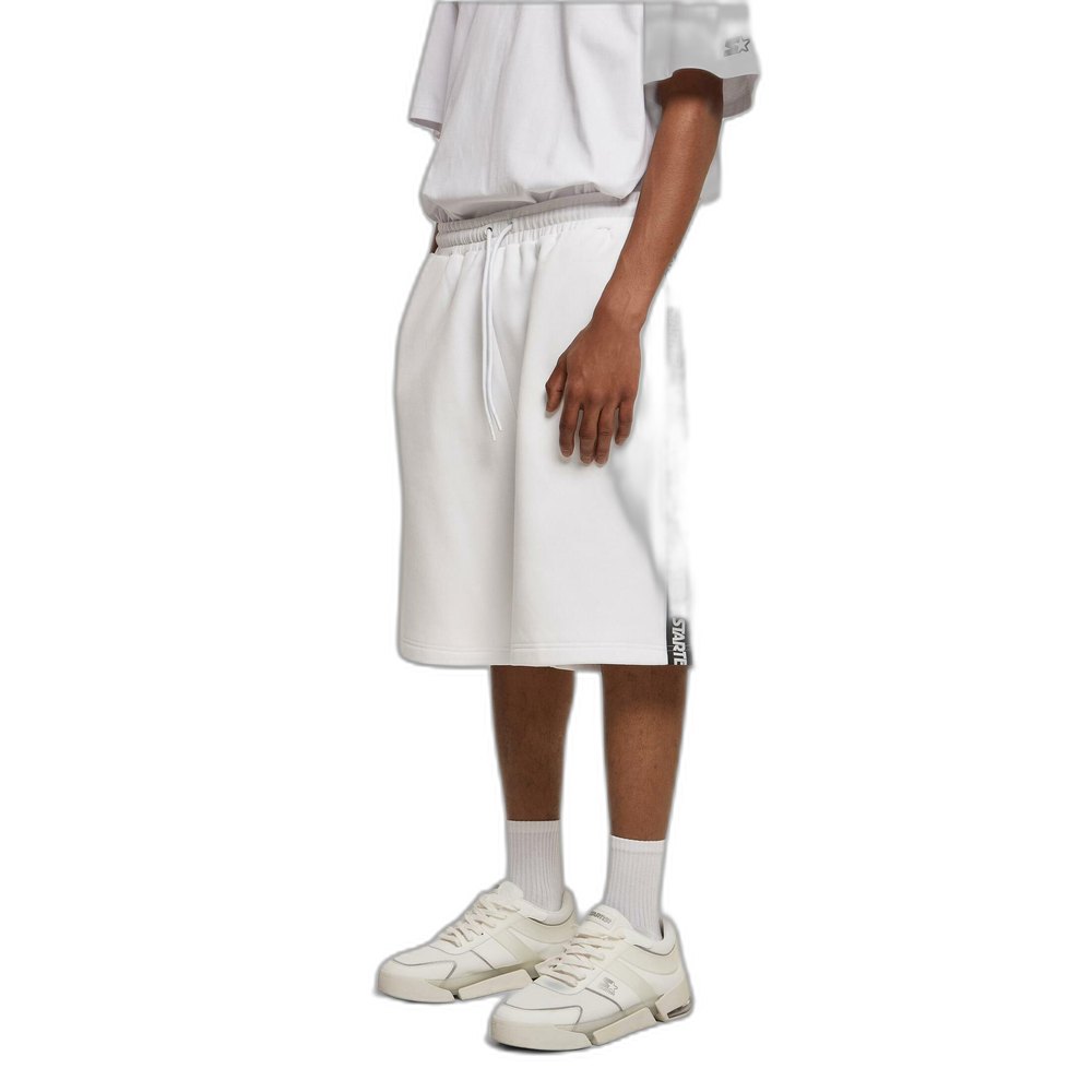 starter urban classics tape sweat shorts blanc 2xl homme