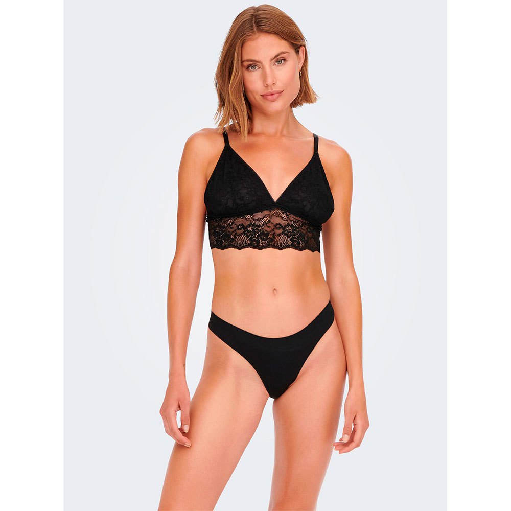 only tracy bonded panties 3 units noir m femme