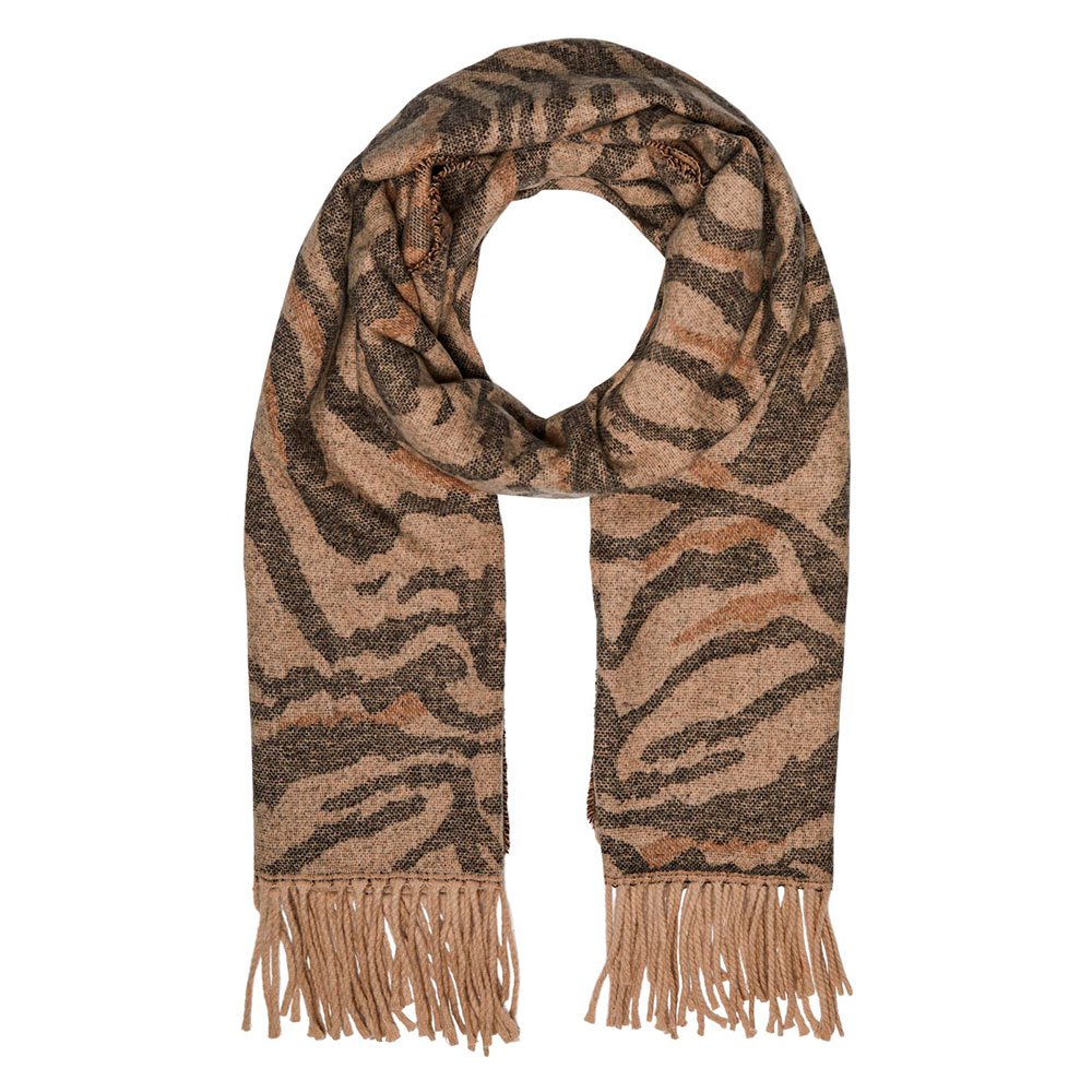 pieces jira wool scarf marron  homme