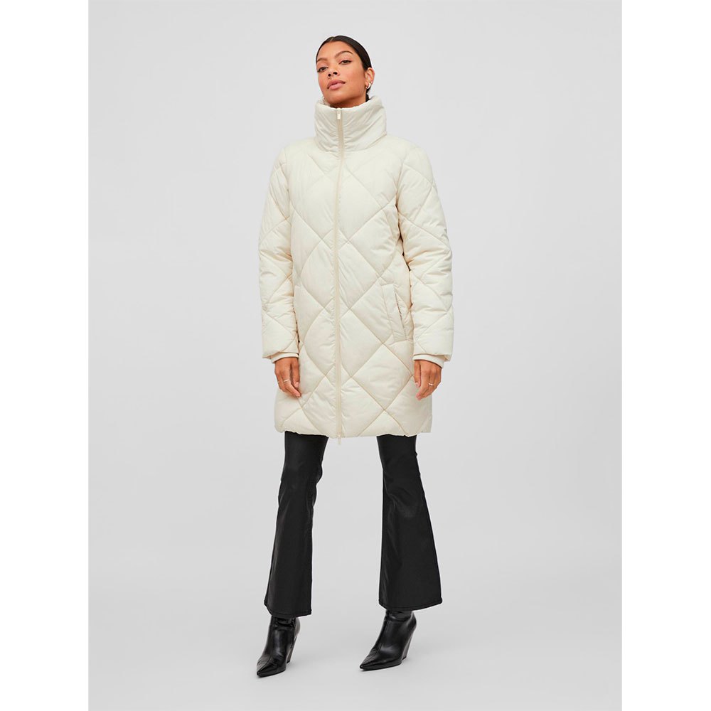 vila adaya new quilt coat beige 40 femme