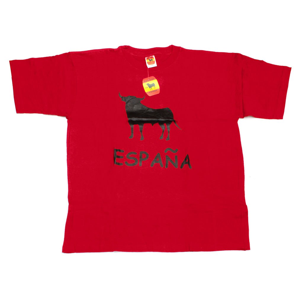 flamenco tshrd001 short sleeve t-shirt rouge l homme