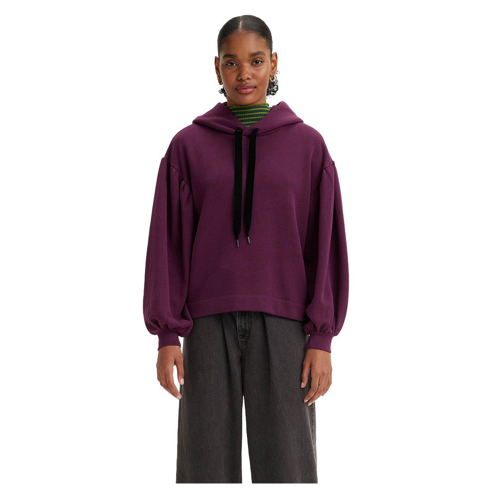 levi´s ® akane rusched hoodie violet m femme
