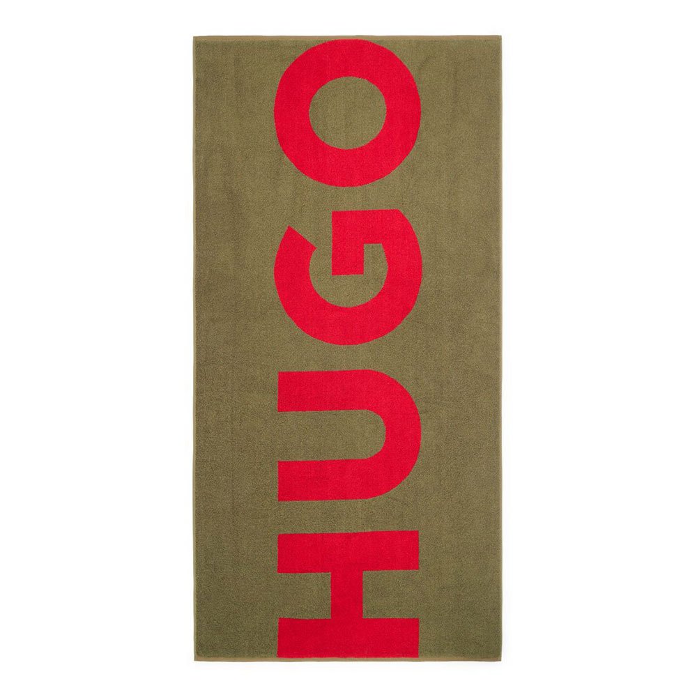 hugo corporate logo 10249578 01 towel vert  homme