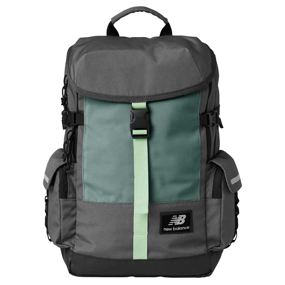 new balance flap backpack gris