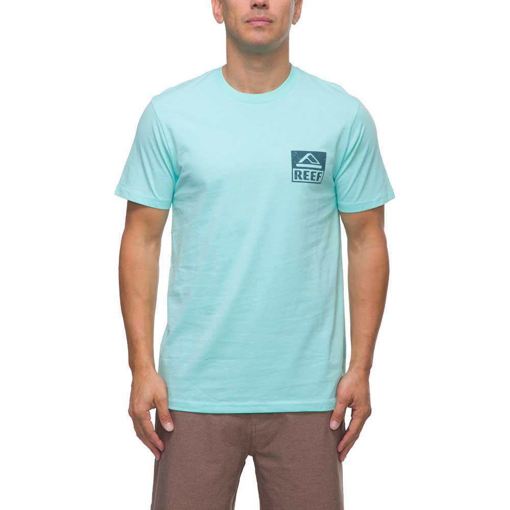 reef short sleeve t-shirt bleu l homme