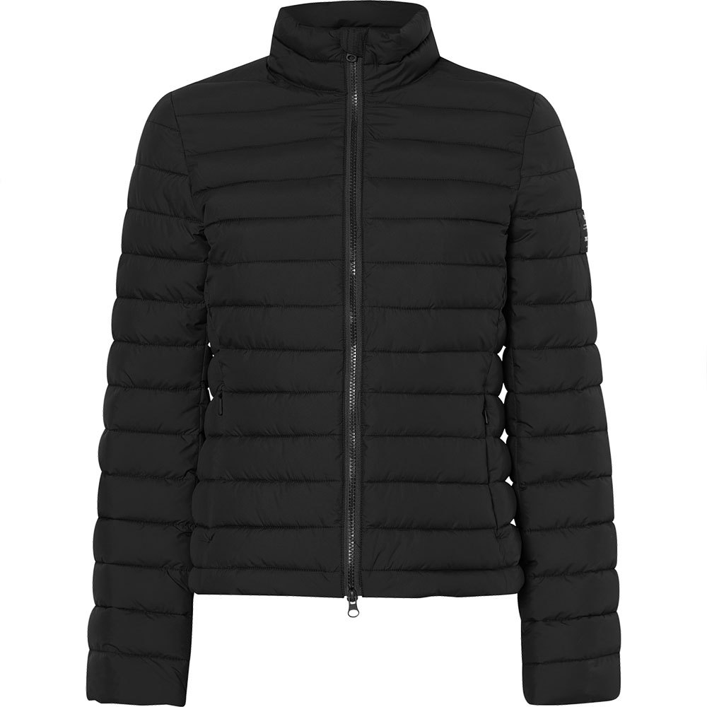 ecoalf beret 0407 jacket noir xs femme