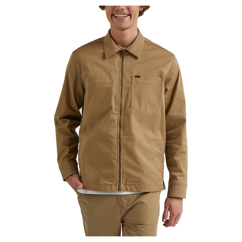 lee relaxed chetopa overshirt beige m homme