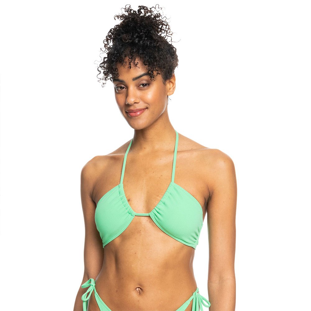 roxy color jam sd fashion tri bikini top vert xs femme