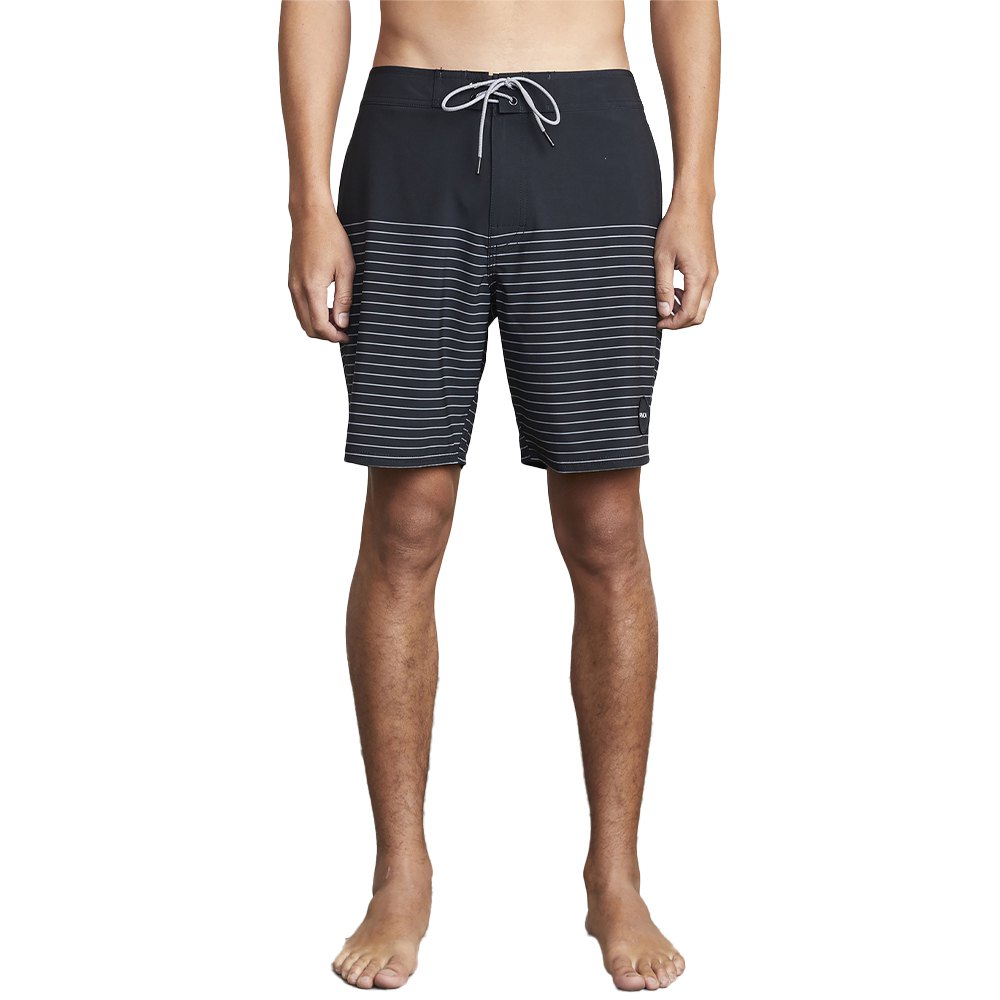 rvca curren trunk swimming shorts noir 30 homme