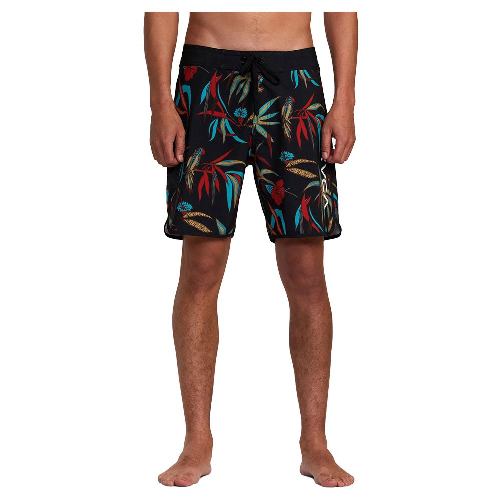 rvca eastern trunk 18 swimming shorts noir 29 homme