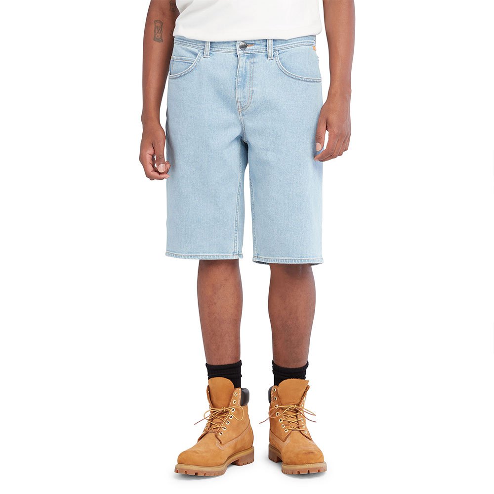 timberland denim shorts bleu 30 homme