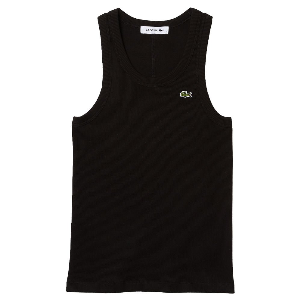 lacoste tf5388 short sleeve t-shirt noir 38 femme