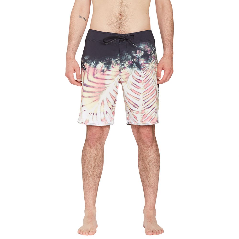 volcom mad wash mod 19´´ swimming shorts gris 28 homme