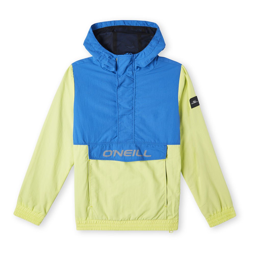 o´neill outdoor anorak jacket jaune,bleu 5-6 years garçon