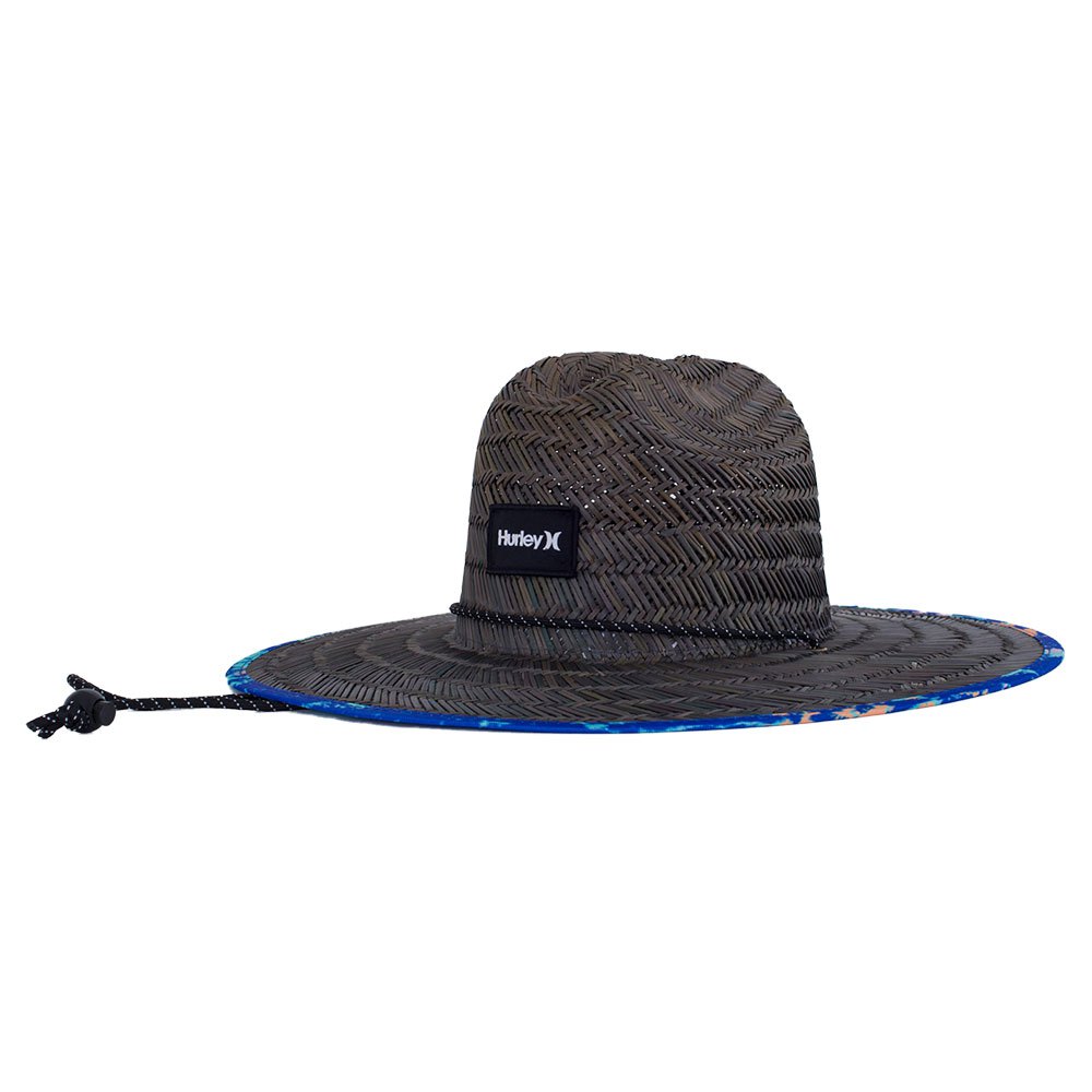 hurley java straw hat gris  homme