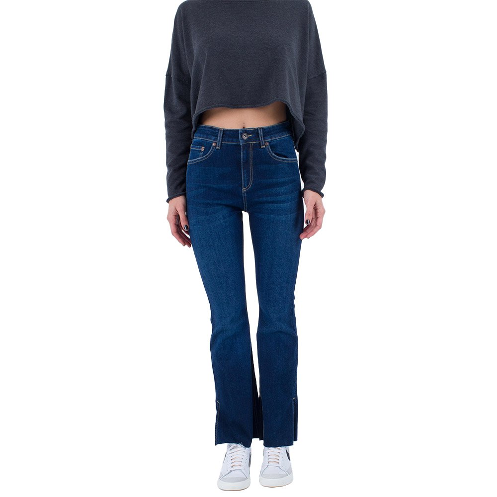 hurley oceancare slim flare high waist jeans bleu 24 femme