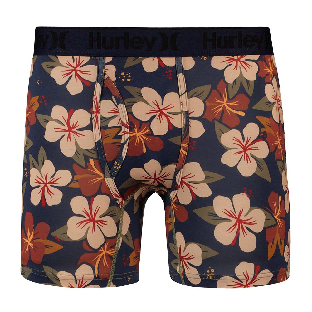 hurley supersoft printed boxer bleu xl homme
