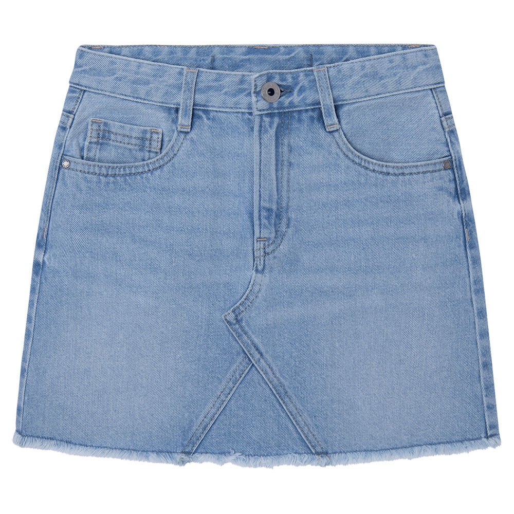 pepe jeans kourtney mini skirt bleu 8 years fille
