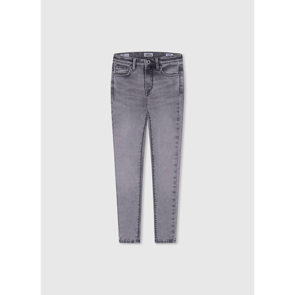 pepe jeans pixlette uf8 high waist jeans bleu 10 years fille