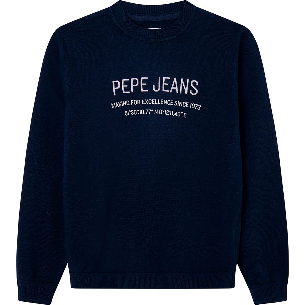 pepe jeans keops sweater bleu 12 years
