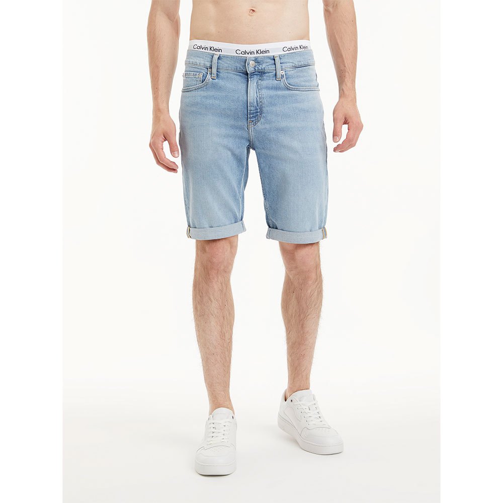 calvin klein jeans slim fit shorts bleu 30 homme