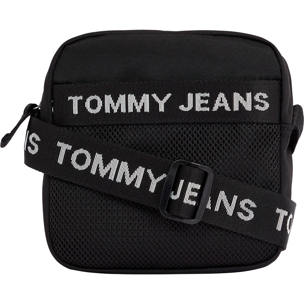 tommy jeans essential square reporter crossbody noir  homme