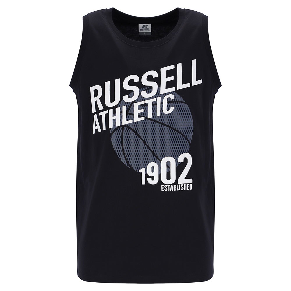 russell athletic amt a30261 sleeveless t-shirt noir s homme