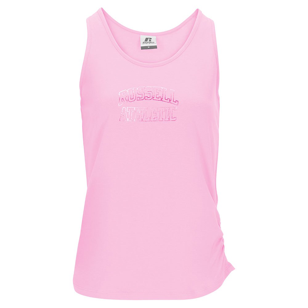 russell athletic awt a31031 sleeveless t-shirt rose xs femme