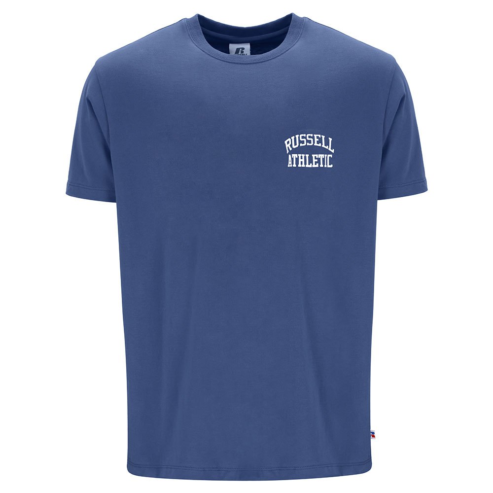 russell athletic emt e36011 short sleeve t-shirt bleu s homme