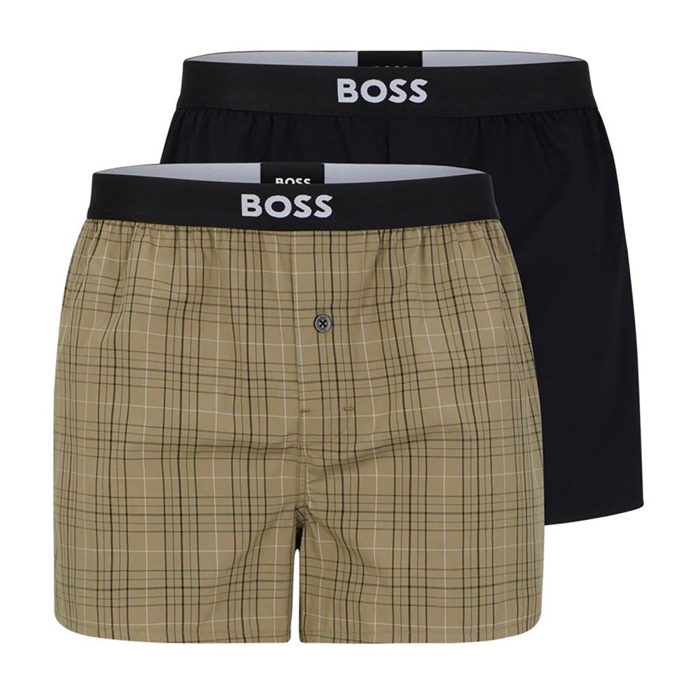 boss 2p boxer shorts ew 10251193 boxer 2 units multicolore s homme