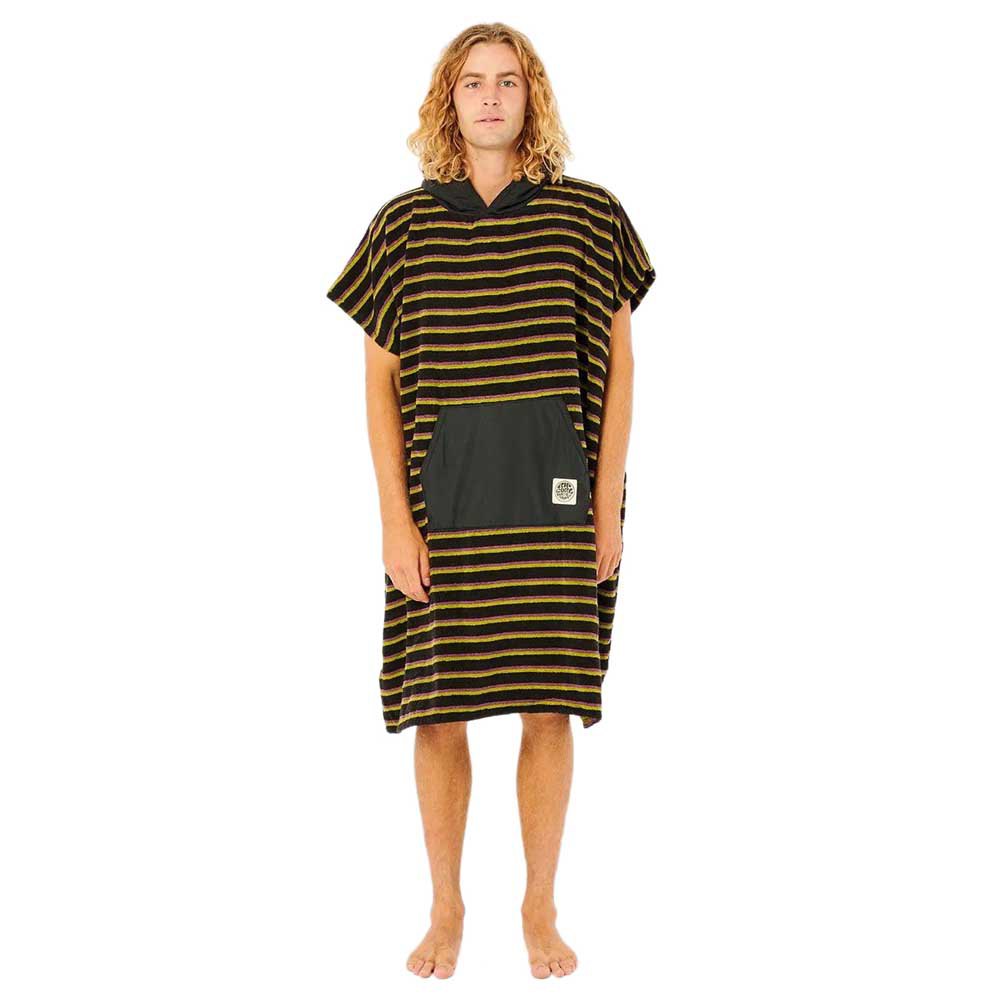 rip curl surf sock poncho vert  homme