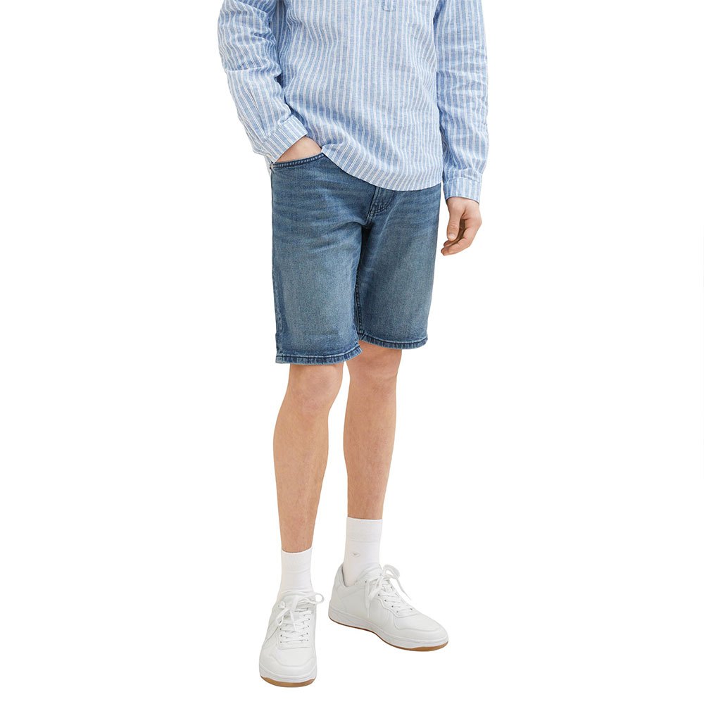 tom tailor regular denim 1035517 denim shorts bleu m homme