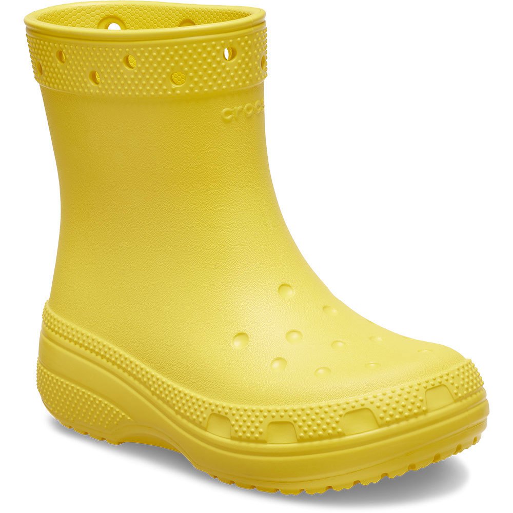 crocs classic boots jaune eu 28-29 garçon