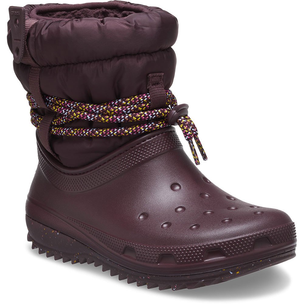 crocs classic neo puff luxe boots marron eu 39-40 femme