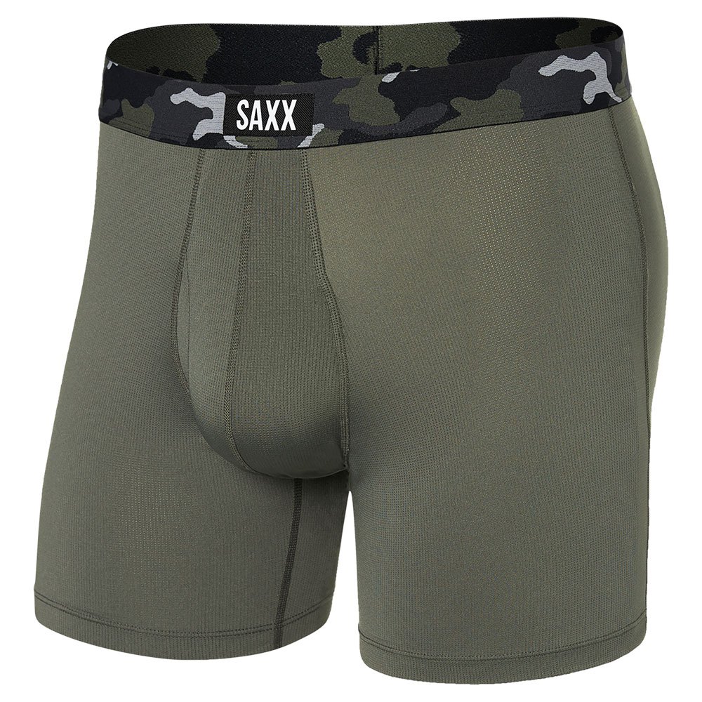 saxx underwear sport mesh brief boxer vert l homme
