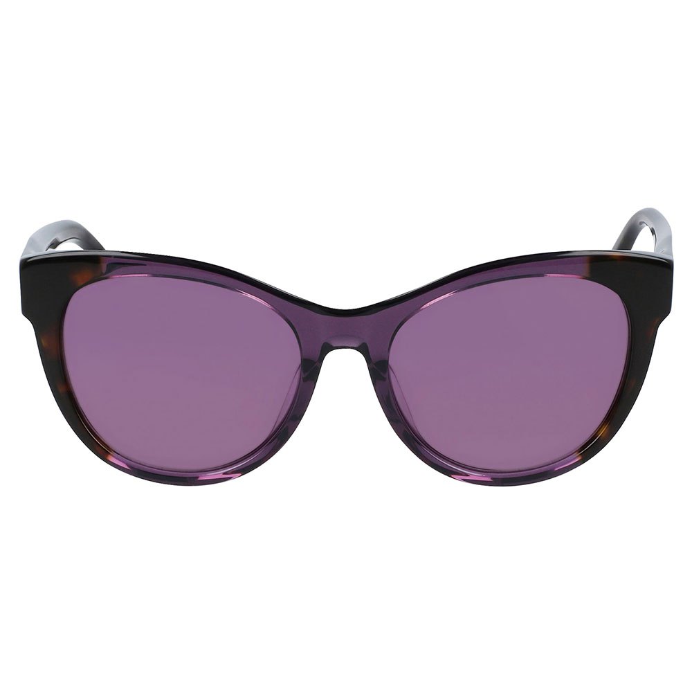 donna karan 533s sunglasses violet light brown homme
