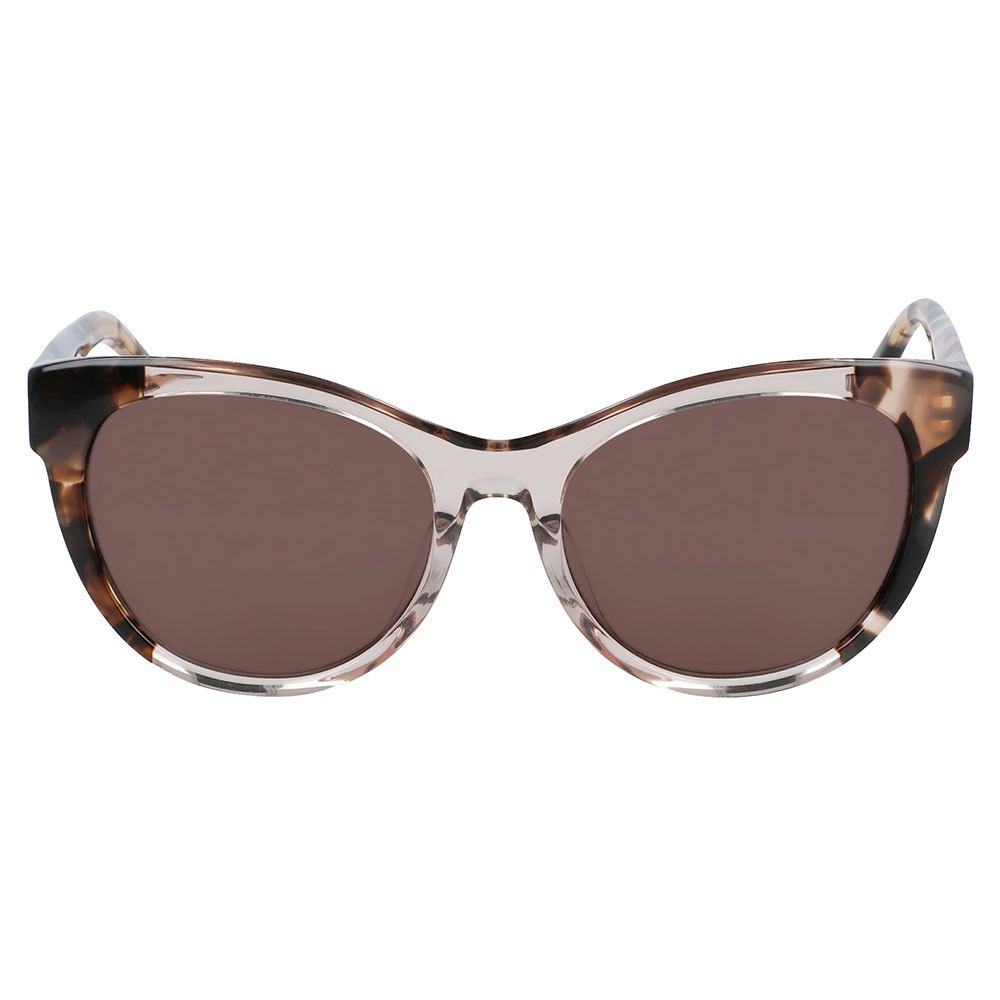 donna karan 533s sunglasses beige light brown homme