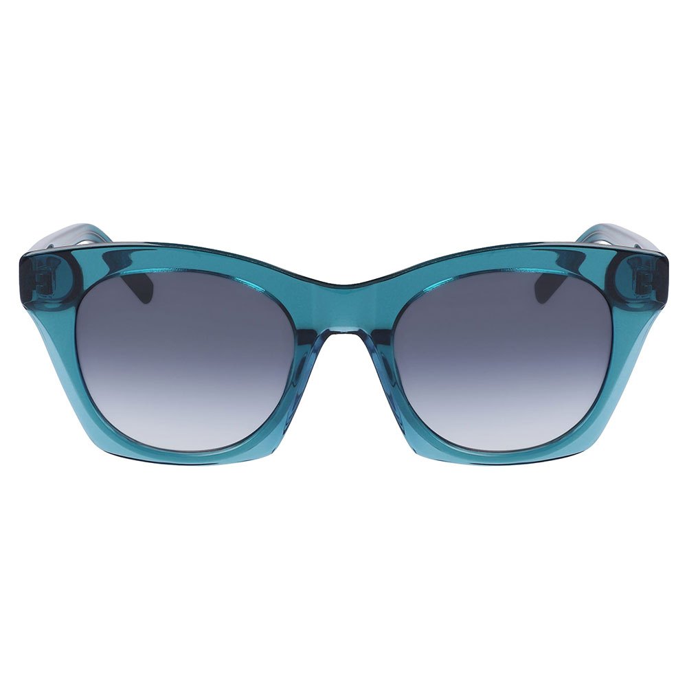 donna karan 541s sunglasses bleu bright blue/cat2 homme