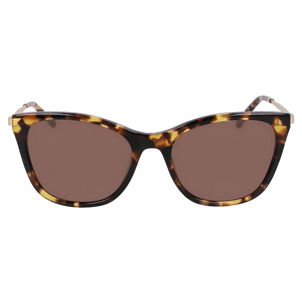 donna karan 711s sunglasses marron beige tort/cat2 homme