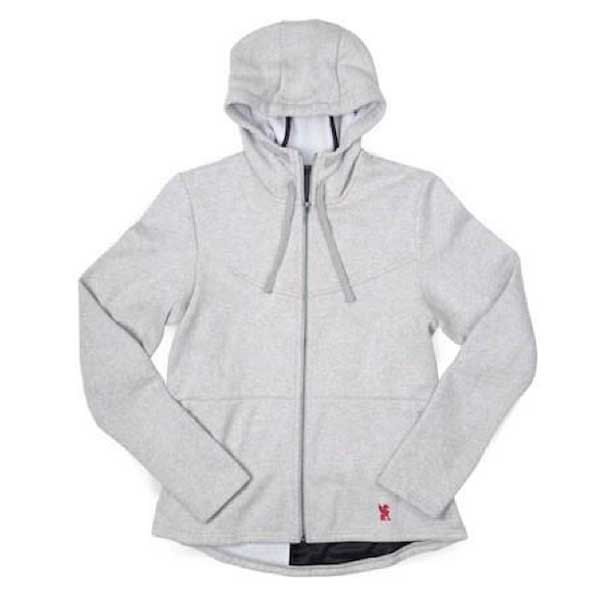 chrome base pasha full zip sweatshirt gris xs femme