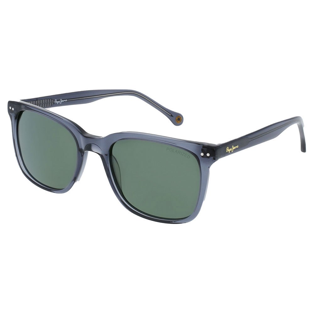 pepe jeans classical square acetate sunglasses clair  homme