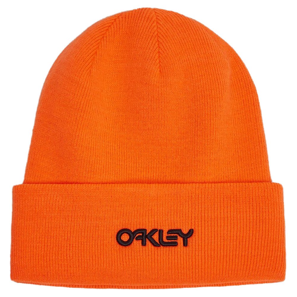 oakley apparel b1b logo beanie orange  homme