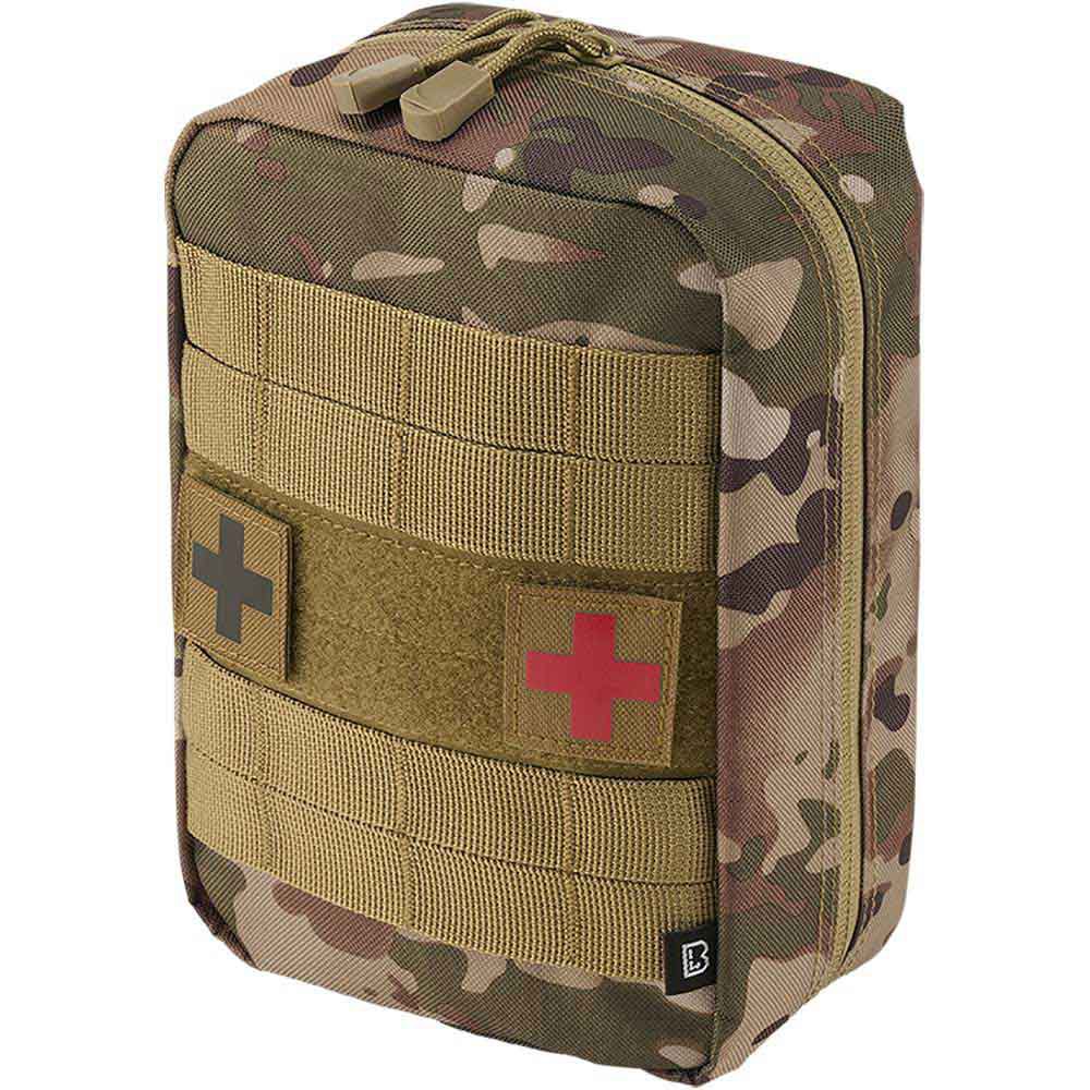 brandit molle large first aid kit vert