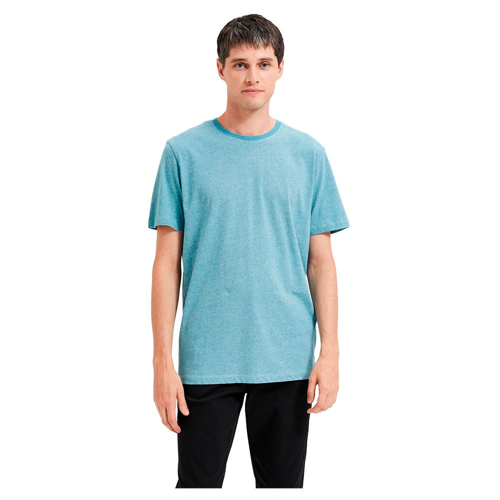selected aspen mini short sleeve t-shirt bleu s homme