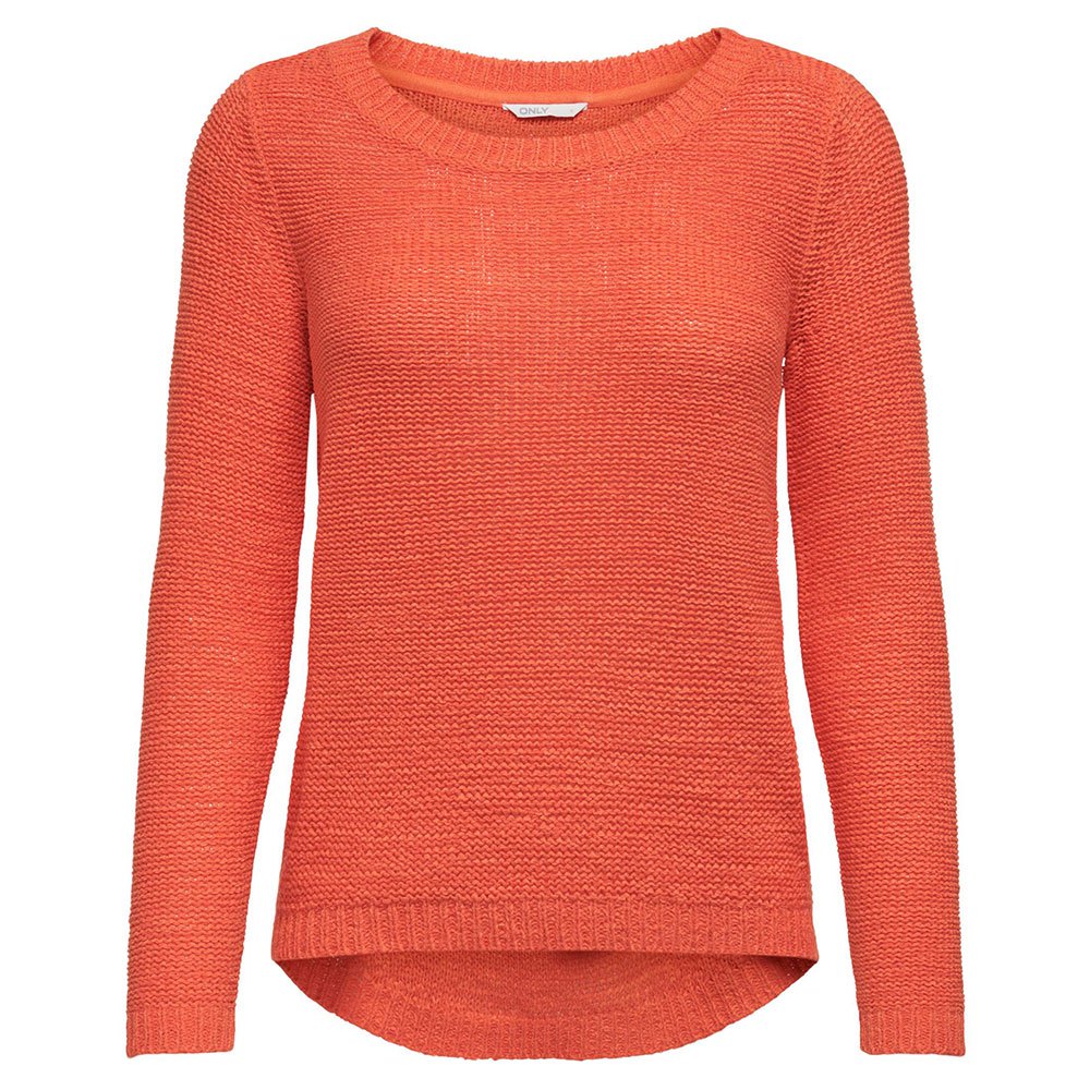 only genna xo knit sweater orange xs femme