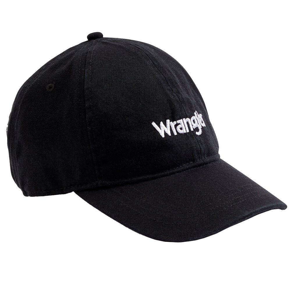 wrangler washed logo cap noir  homme